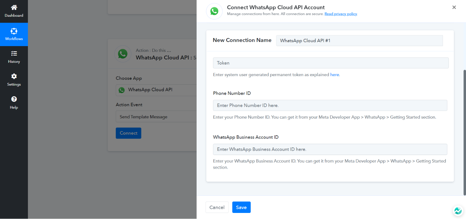 WhatsApp Cloud API and Pabbly Connect