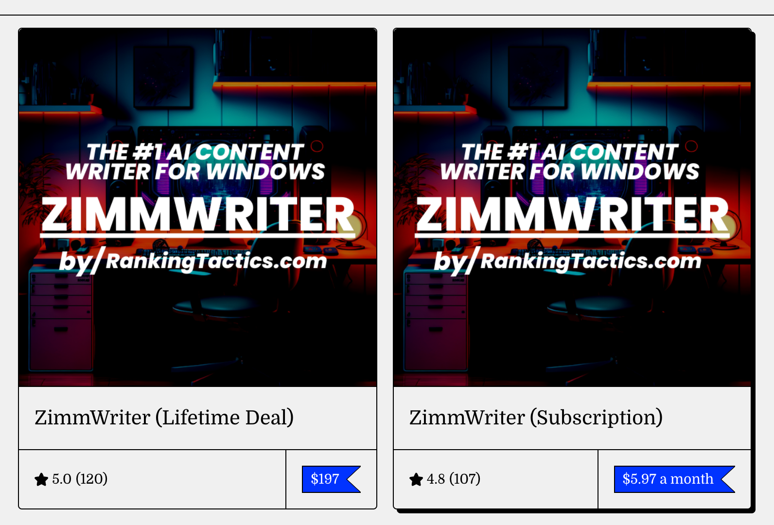 ZimmWriter Plans