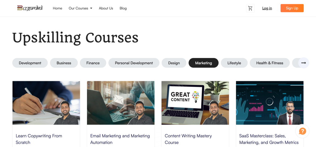 Bizgurukul Courses